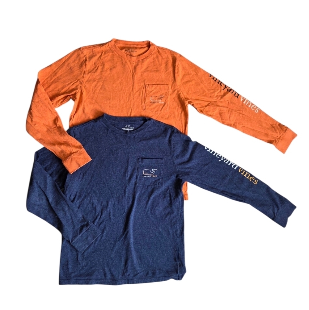 Vineyard Vines Boy's Long Sleeve Tee Lot Large